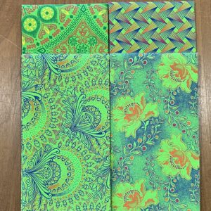 Lime 4 Fat Quarters
