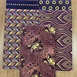Cinnamon and Gold Spicy 7 Fat Quarters