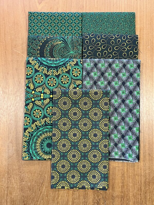 Go Green 7 Fat Quarters