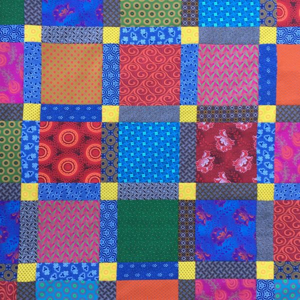 Kit Shweshwe Mosaic Tiles Quilt — Meerkat Shweshwe