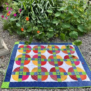 Kit Spanspek Patch Baby Quilt Bright